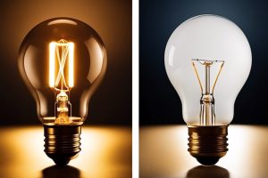 Primerjava LED sijalke z navadno žarnico z žarilno nitko