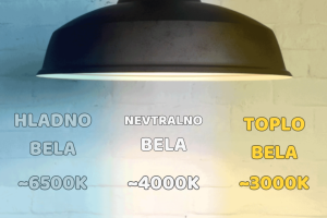 Kakšna je razlika med toplo belo, nevtralno belo in hladno belo svetlobo LED svetil ter prednosti in slabosti le-teh?